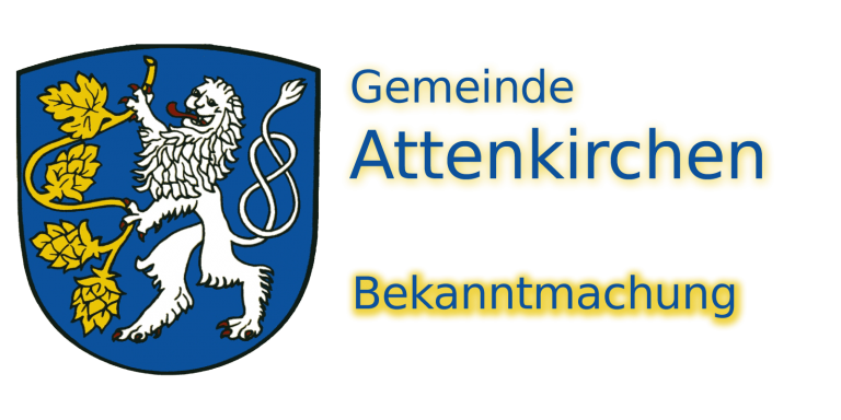 Teaser-Logo Attenkirchen - Bekanntmachung