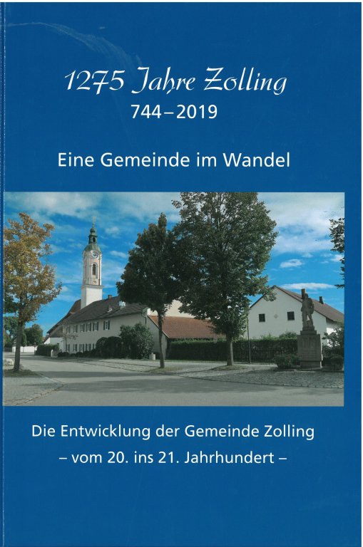 Titelbild 1275 Jahre Zolling 744 - 2019 Titelbild 1275 Jahre Zolling 744 - 2019